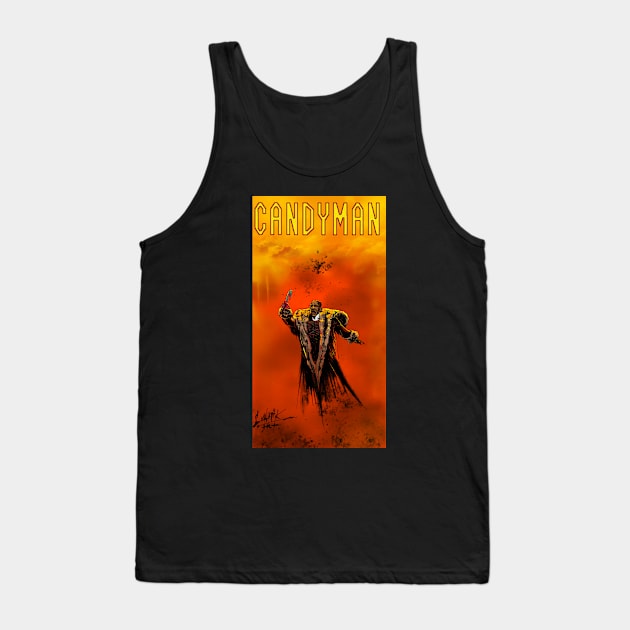 Candyman Tank Top by Art Of Lunatik